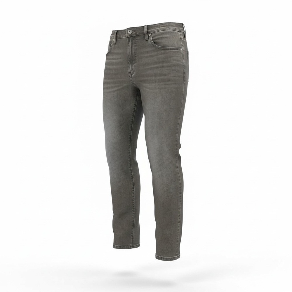 Levi‎ Strauss Co 559 Relaxed Fit Jeans Gray Wash Mens Size 42x30